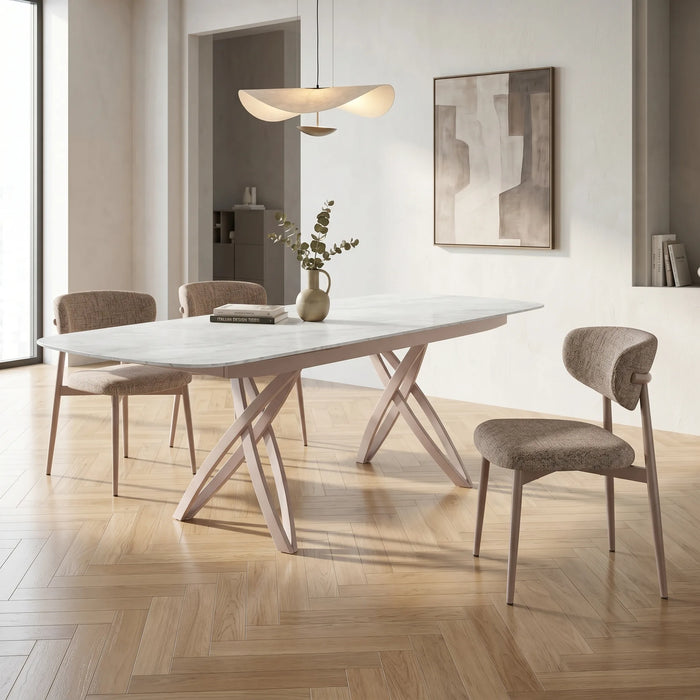 שולחן אוכל קרמיקה רוקט - ROCET